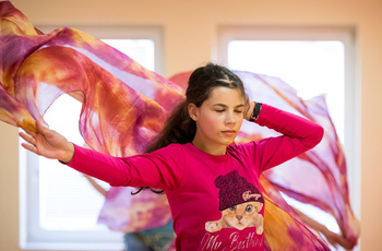 Otroški tečaj orientalskega plesa <em>Foto: Saša Huzjak / SHtudio.eu</em>